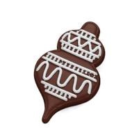 форма пластиковая Пряник а елку