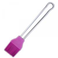 кисть силиконовый ворс с металлической ручкой